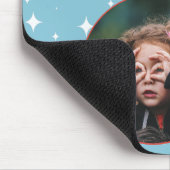 Papa mijn superheld Fun Fotovaders dag Muismat (Hoek)