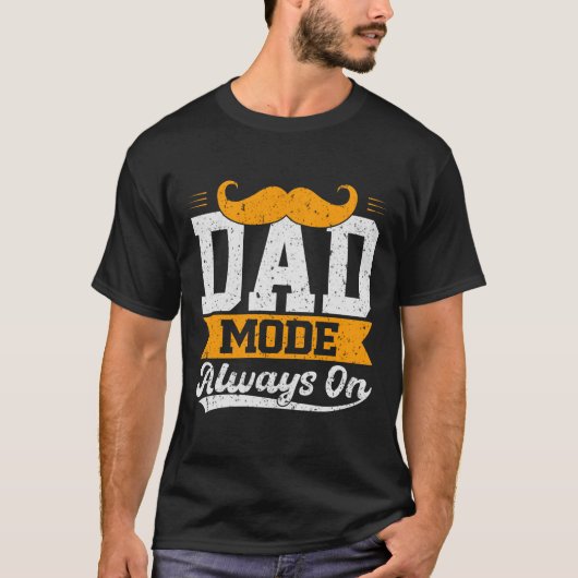 Papa Mode Toujours Sur T-shirt Cadeau (Devant)