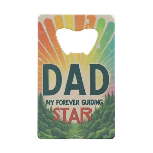 Papa : Mon étoile de guide pour toujours (Devant)