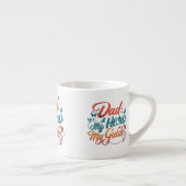 Papa : Mon Héros, Mon Guide - Mug Expresso Spécial (Droite)