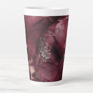 Papa Moody Music Aubergine Fedora Keramische Latte Mok