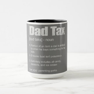 Papa - Mug de l'impôt d'anniversaire