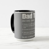 Papa - Mug de l'impôt d'anniversaire (Devant gauche)