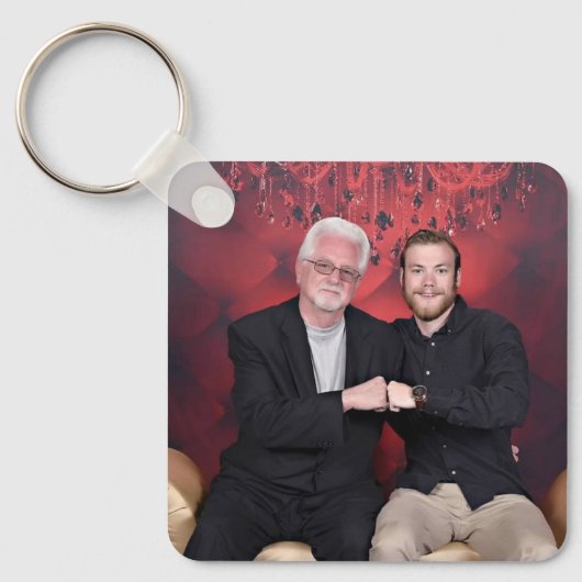 Papa n Nate Sleutelhanger (Voorkant)