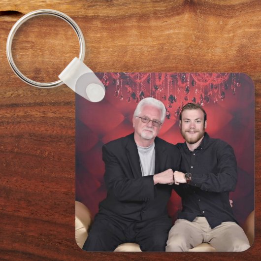 Papa n Nate Sleutelhanger (Voorkant)