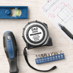 Papa Niemand meet tot u aangepaste offerte wit Rolmaat