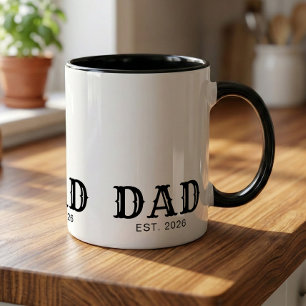 Papa Nieuw Geschenk voor Papa Mok