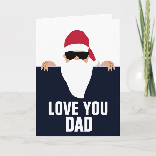 PAPA NOËL T'AIME CARTES (Devant)