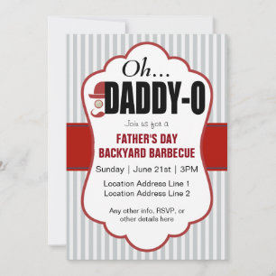 Papa-O Vaderdag Event Kaart