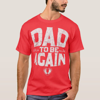 Papa om een zwangerschap te zijn kondiging nieuwe  t-shirt