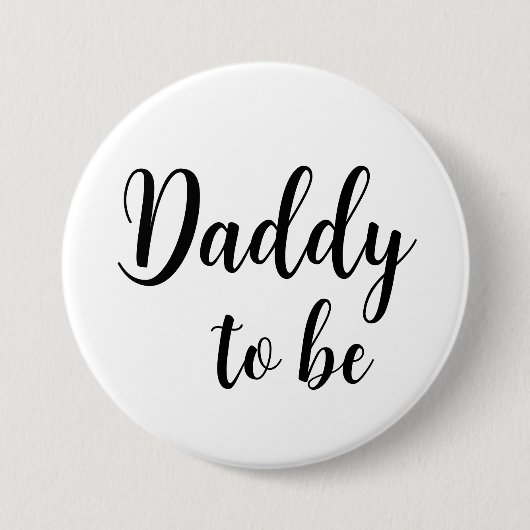 Papa om Pin Button te worden (Voorkant)