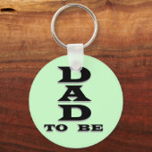 Papa om T-shirts en cadeautjes te worden Sleutelhanger (Voorkant)