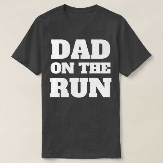 Papa op de vlucht t-shirt (Design voorkant)
