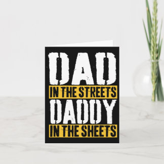 Papa op straat Papa in de lakens Vader &#; s Kaart
