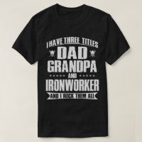 Papa, opa en Ironwerker Gift voor hem