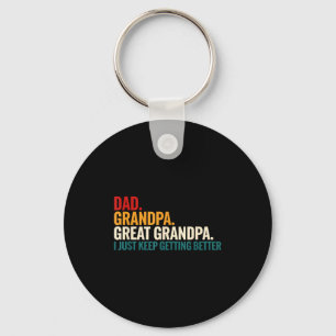Papa Opa Overgrootvader Grappige spreuk - Papa ik  Sleutelhanger