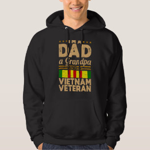 Papa opa Vietnam Veteraan Vaderdag Hoodie