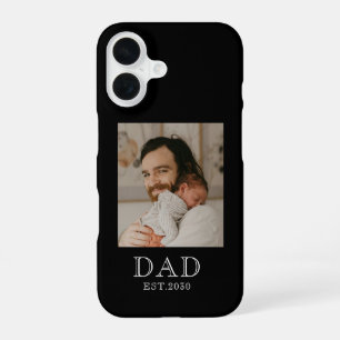 Papa Opgericht Foto iPhone 16 Hoesje