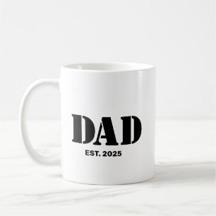 Papa Opgericht Nieuwe Papa Cadeau Koffiemok