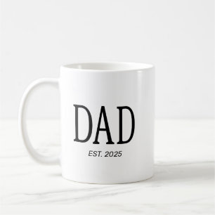 Papa Opgericht Nieuwe Papa Cadeau Koffiemok