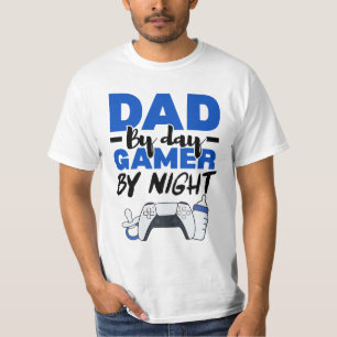 Papa overdag, gamer 's nachts Playstation Vader's T-shirt