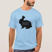 Papa Paaskonijn Bunny Spring Shirt (Voorkant)