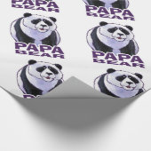 Papa Panda Beer Cadeaupapier (Hoek)