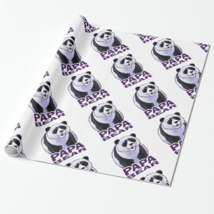 Papa Panda Beer Cadeaupapier