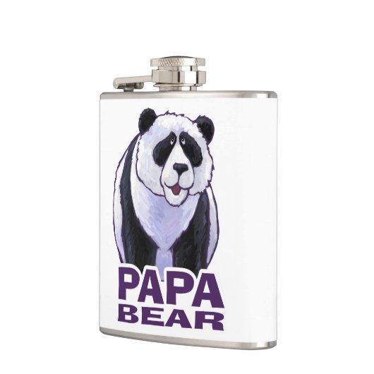 Papa Panda Beer Heupfles (Links)