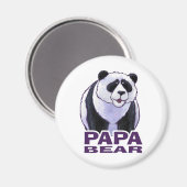 Papa Panda Beer Magneet (Voorkant / Achterkant)