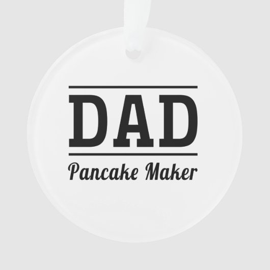 Papa. Pantaartmaker Ornament (voorkant)