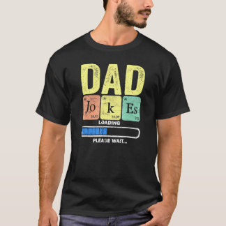 Papa pap Jokes die periodiek 2 laden T-shirt