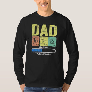 Papa pap Jokes die periodiek 2 laden T-shirt