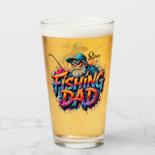 Papa Pêche Graffiti Verre