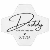 Papa Personnalisé Vous Êtes La Meilleure Typograph (Plat)