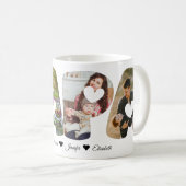 PAPA Photo Collage Mug - Cadeau parfait pour papa (Devant droit)