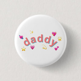 Papa Pin Badge Ronde Button 3,2 Cm