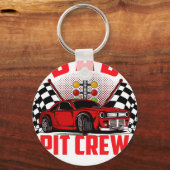 papa pitcrew sleutelhanger (Voorkant)