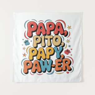 Papa Pito Pappy Pawer Wandkleed