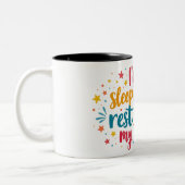 Papa plaisante Mug (Gauche)