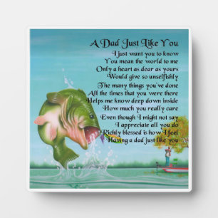 Papa Poem Plaque - Gevist design Fotoplaat