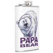 Papa Polar Beer Heupfles (Rechts)
