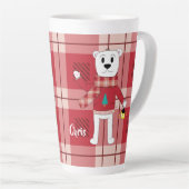 Papa Polar Beer Red Pset Holiday Latte Mok (Rechterhoek)