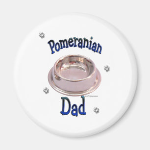 Papa Poméranien - Magnet