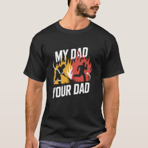 Papa pompier vs. Votre papa T-shirt drôle de pompi