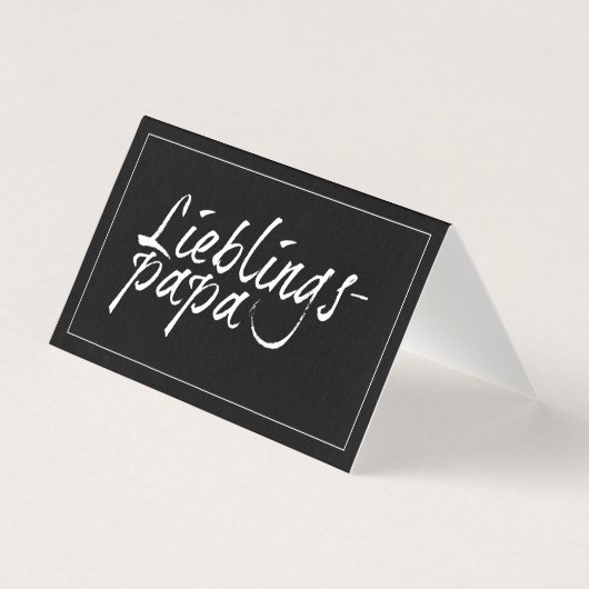 Papa préféré - écriture blanche 00001 (Front)