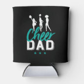 Papa Proud vader van Cheerleader Daughter Blikjeskoeler (Voorkant)
