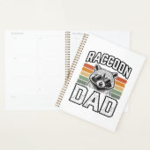 Papa Raton Laveur Gravure Vintage Design Vectoriel (Devant avec enveloppe)