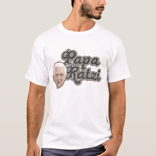 Papa Ratzi T-shirt (Voorkant)