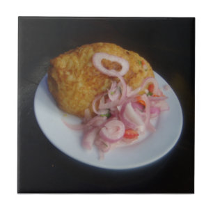 Papa Rellena de Peru Tegeltje